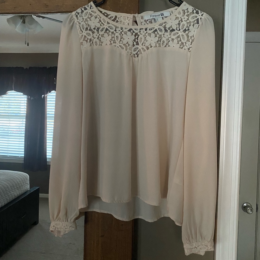 Beautiful Sheer Blouse- Forever 21